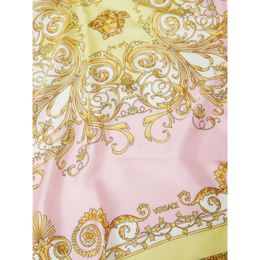 Versace Scarves - Rosa, Giallo | 4fc9790b6cfeb42a814d002de6ae108e4c7b6b9b