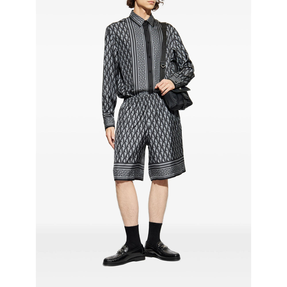 Versace Camicie - Grigio, Nero | 39d41fff9a10c8c57489a6f3fd5aeabdbcb09954