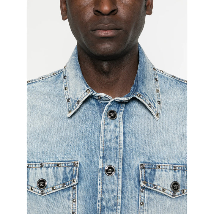 Versace Camicie - Blu | bf1090066d41b4ccfa27e8cc0751f44b89a57c36