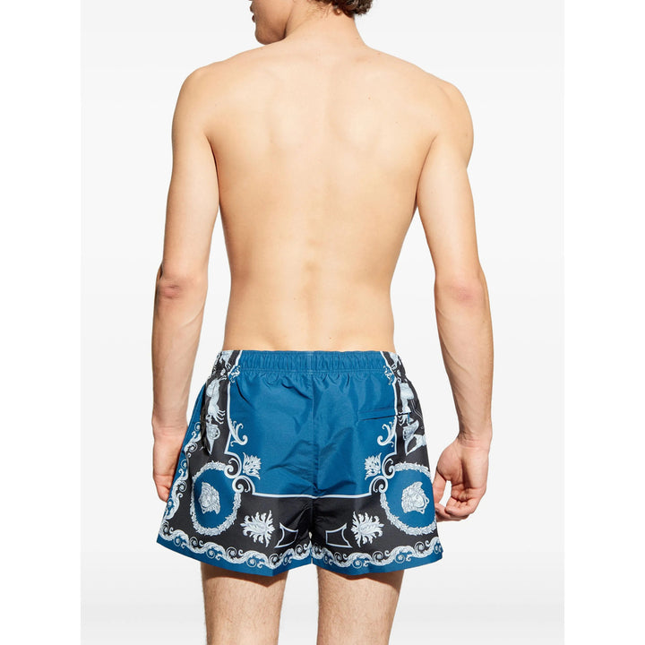 Versace Beachwear - Blu, Nero | d6bc8151cc3ccad2ce7aaeaafb310ca7dc5fb41a