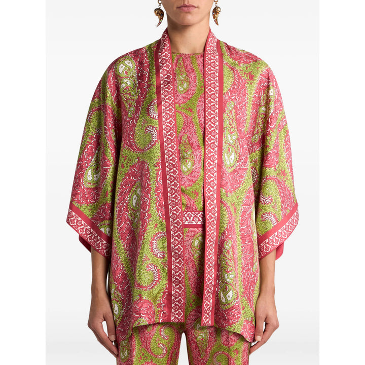 Etro Outerwears - Rosa, Verde | 9d05da474837b44dfbc3697560ae067d18c6b217