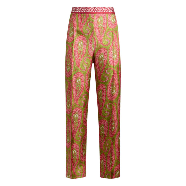 Etro Pantaloni - Verde, Rosa | 33c7d0e371992ccf601a80482b6c0fac0bcf97db