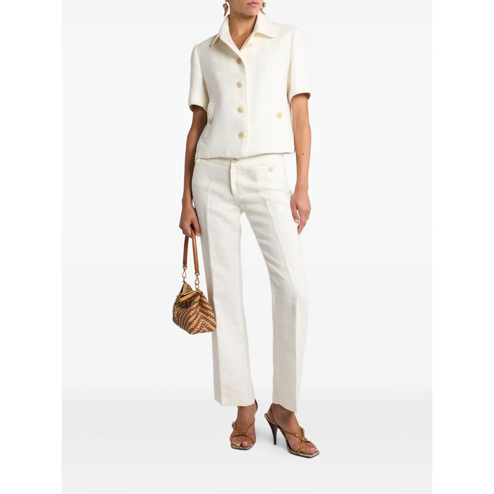 Etro Pantaloni - Bianco | 32e55ffa93d24cf9954104977093a480ef4d8af7