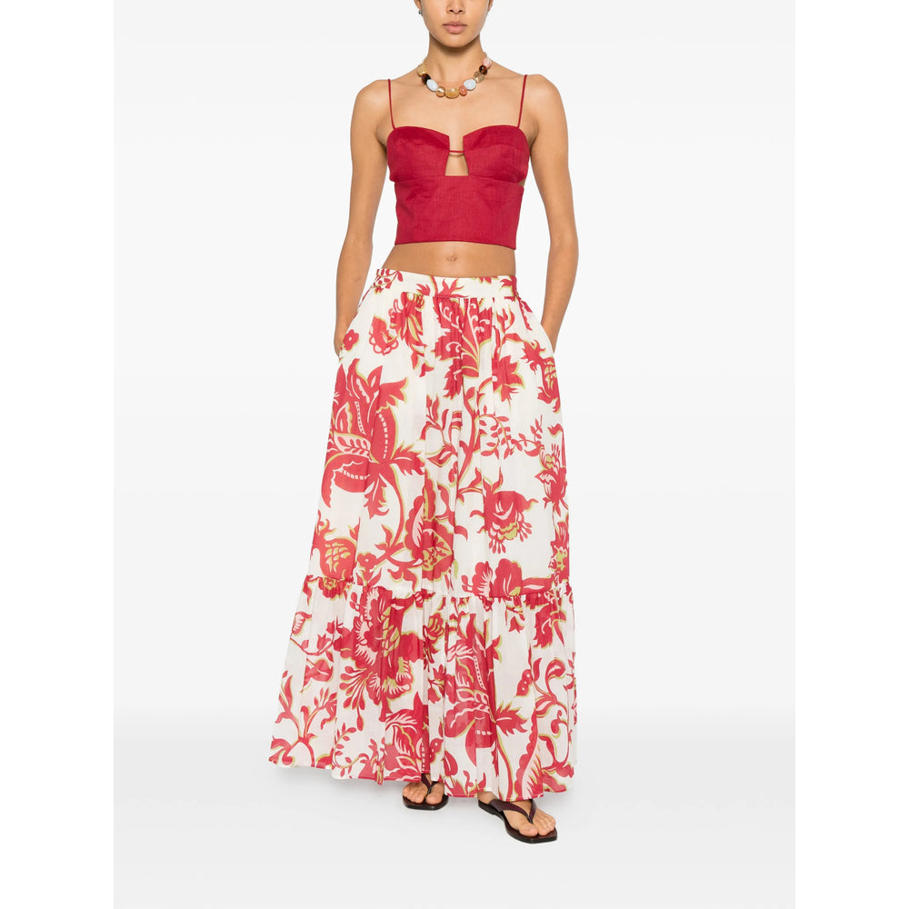 Etro Gonne - Bianco, Rosso | 3ec7d77da3f09e1e51096ded9245c07cd100c89b