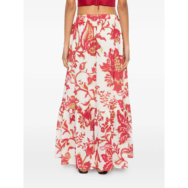 Etro Gonne - Bianco, Rosso | bd6d5686786df7182ba59c6a9df0f8fde33c57c5