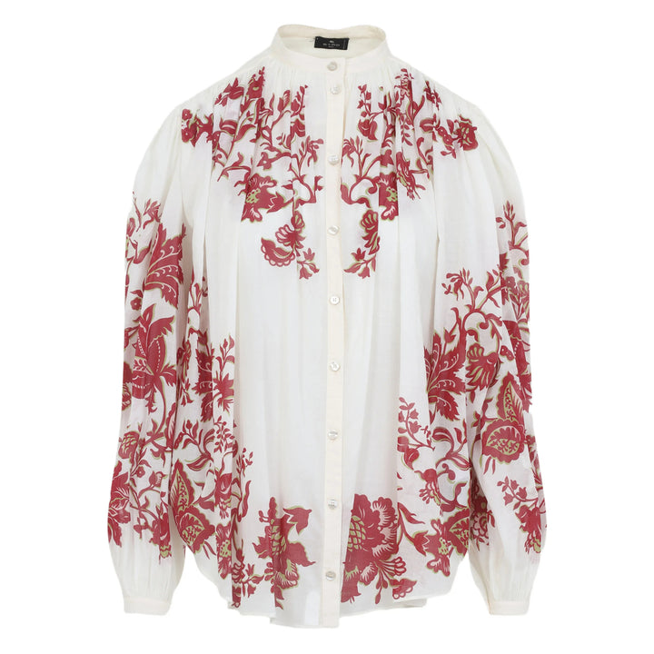 Etro Camicie - Bianco, Rosso | 6772f8d990e09a69bc3619637aca0eaef530bc30