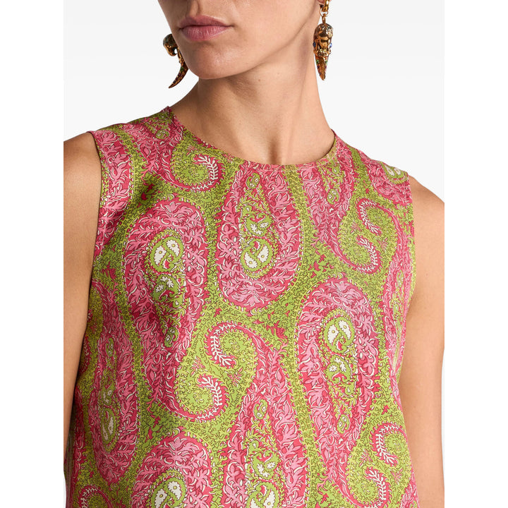Etro Top - Rosa, Verde | fadf8f497f3dbdaa04b20c1af91213dced66eaa8