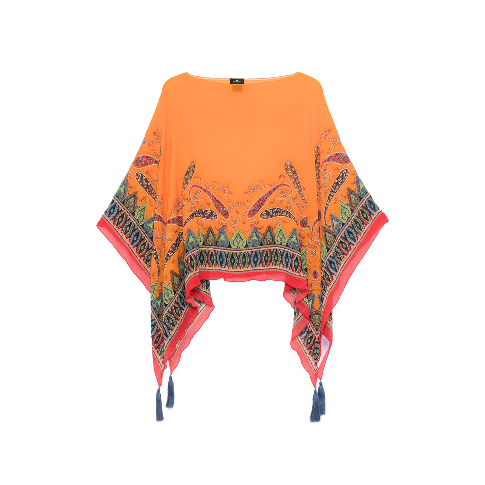 Etro Mantelle - Orange/Red | 68014a30321d6c5f51da2ca3f686cc05b6a7a9a8