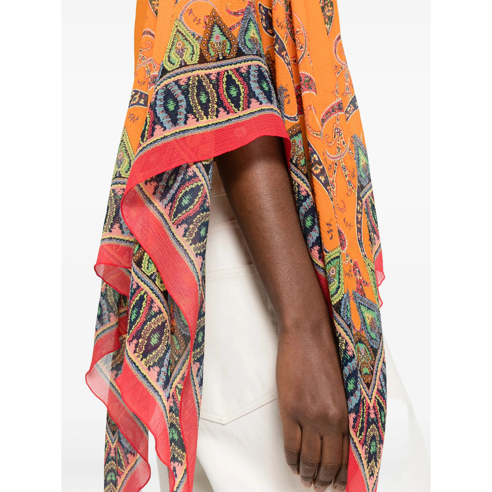 Etro Mantelle - Orange/Red | 256d417c913e733a16ac776782af8cc06b5caa02