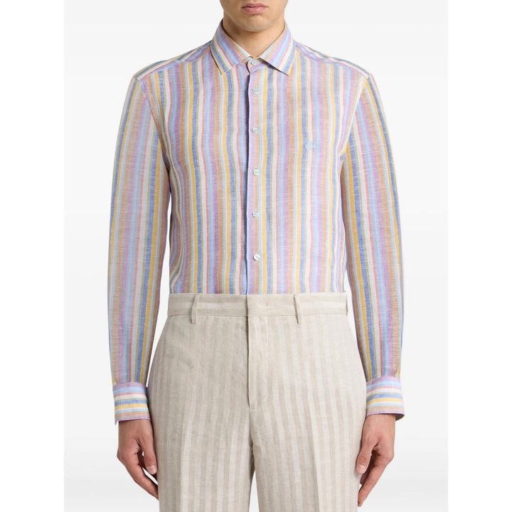 Etro Camicie - Bianco, Blu | 48a785c36c9da0391cda991f206c3c60560bffc4