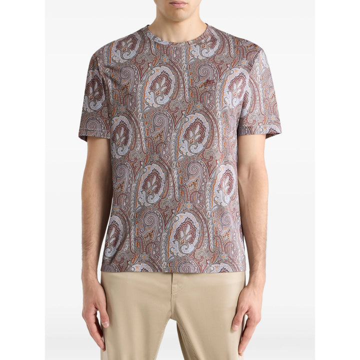 Etro T Shirt - Marrone, Neutro | 28bbed62c91b47db8ed1f79952d7d2737c70fc54