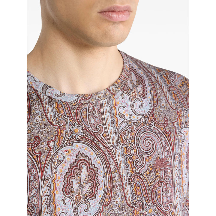 Etro T Shirt - Marrone, Neutro | a3fc6912e43a6c816c6ffbe9215be551d1a5588d