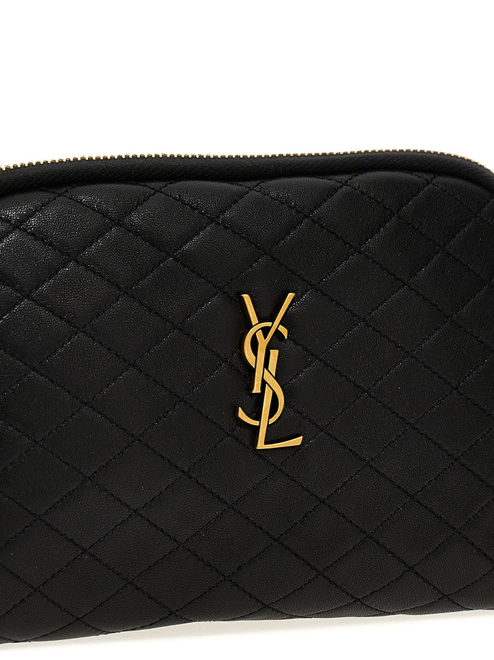 Saint Laurent Gaby Borse a Tracolla - Nero | 29271685f9ef240e8f96925641fac5d6032ba406