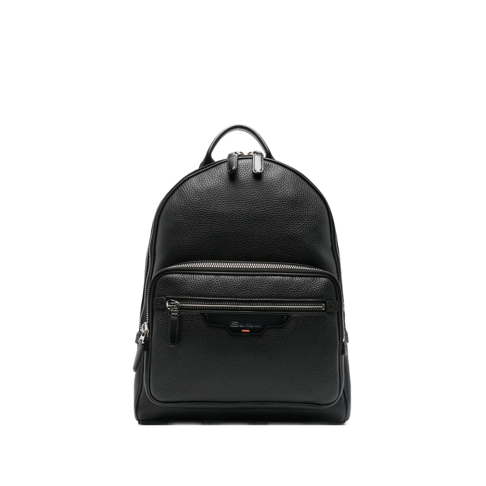 Santoni Zaini e Valigie - Nero | 1cf1c6e2c6a07598a5b7cac579f99bcb2a38066b