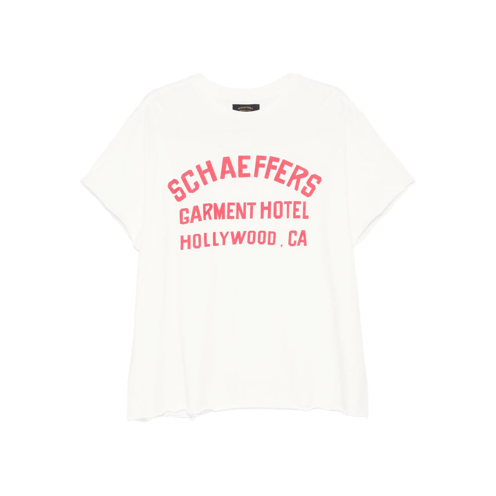 Schaeffer'S Garment Hotel T Shirt - Bianco | dea038778e43c3896739895cb9402a473cfa565b