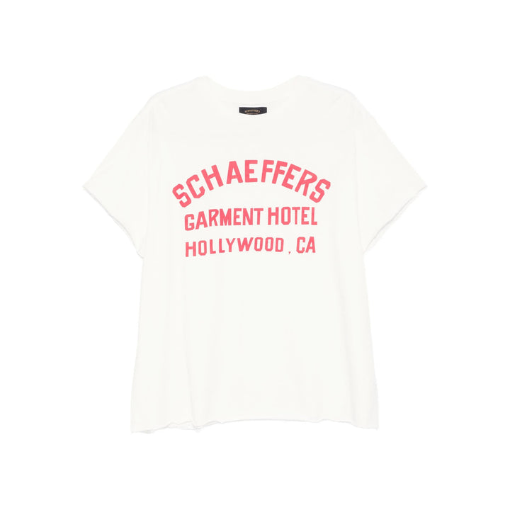 Schaeffer'S Garment Hotel T Shirt - Bianco | dea038778e43c3896739895cb9402a473cfa565b