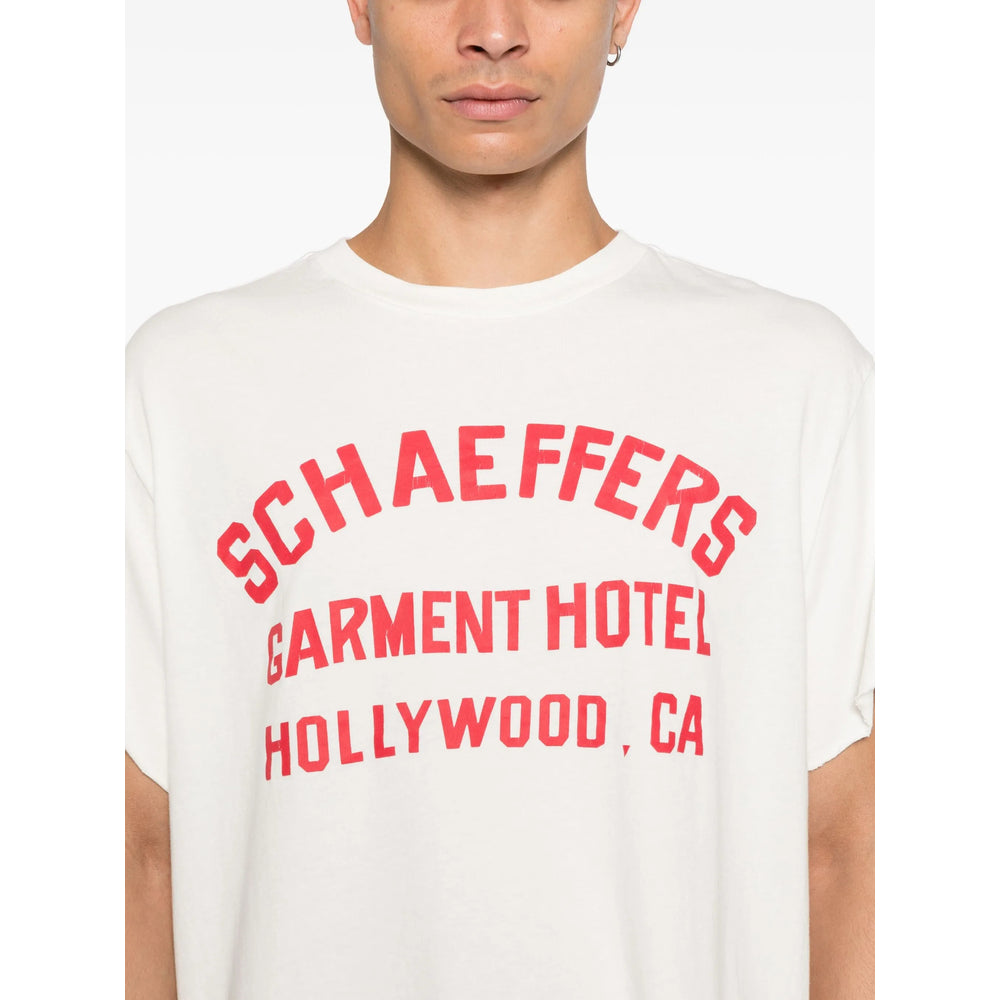 Schaeffer'S Garment Hotel T Shirt - Bianco | 7b3f11d09b18355f4ae0c81287985741752957e0