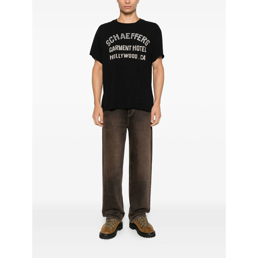 Schaeffer'S Garment Hotel T Shirt - Nero | 2199c6319f0a80c6d66476dd756b4d6518f37a28