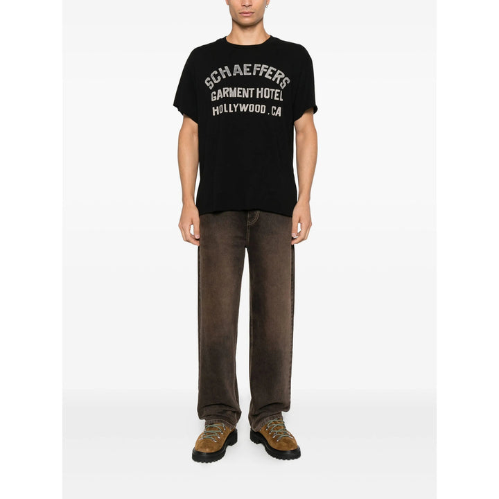Schaeffer'S Garment Hotel T Shirt - Nero | 2199c6319f0a80c6d66476dd756b4d6518f37a28