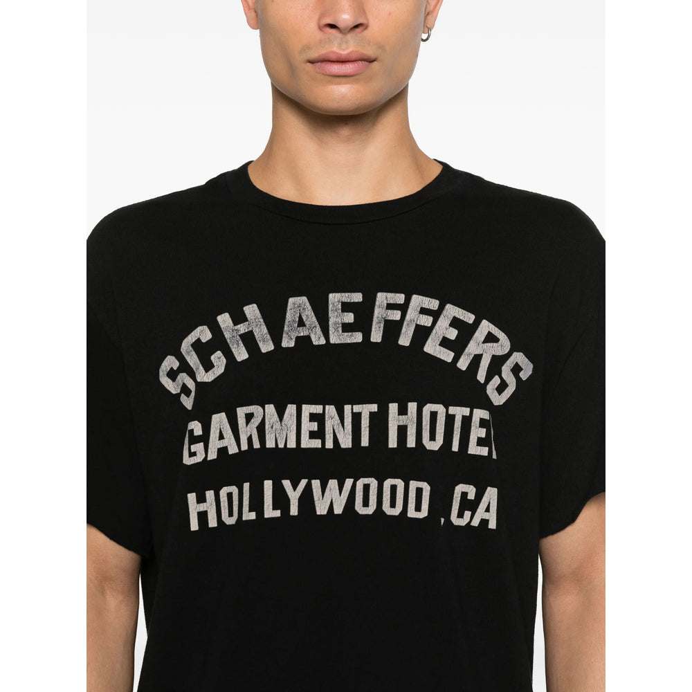 Schaeffer'S Garment Hotel T Shirt - Nero | 0b35d9cc8d91857b5d0e67193c1896949f2613aa