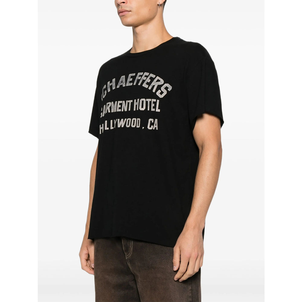 Schaeffer'S Garment Hotel T Shirt - Nero | f3b84b191f27bca493589234a736f350152d940d