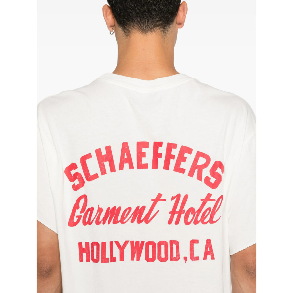 Schaeffer'S Garment Hotel T Shirt - Bianco | 7efa1c3b9dbf3a8efd5711998ac576cf245b046f