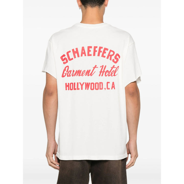 Schaeffer'S Garment Hotel T Shirt - Bianco | fe6cf6742e9a0689b4f943cffff3b02884c6cd67
