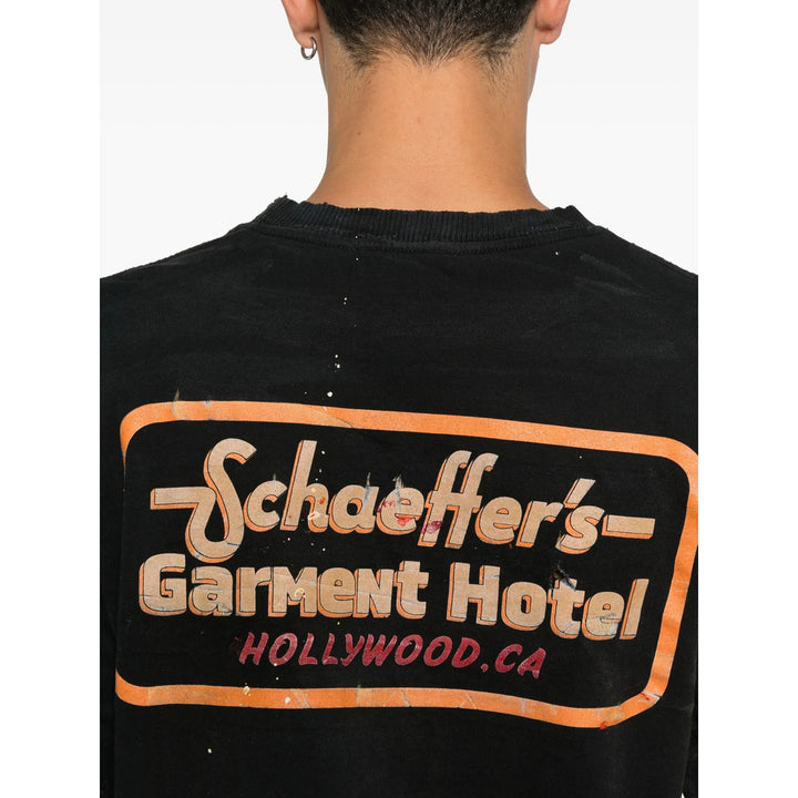Schaeffer'S Garment Hotel T Shirt - Nero | c7d014a956ad0ccfffd39053bef854c43726fdc2
