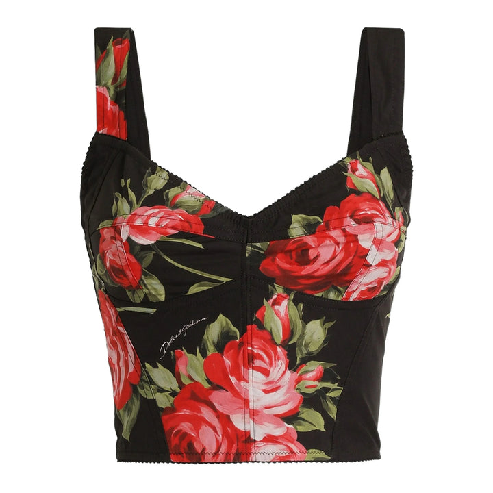 Dolce & Gabbana Top - Nero, Rosso | 5b9f16c928c2a4ec52c61e370f0471f074e5e7c9