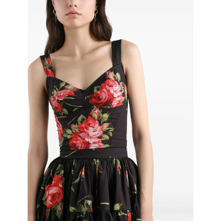 Dolce & Gabbana Top - Nero, Rosso | bb5c7262cf4a59bb16ed6567637a9c42978effee