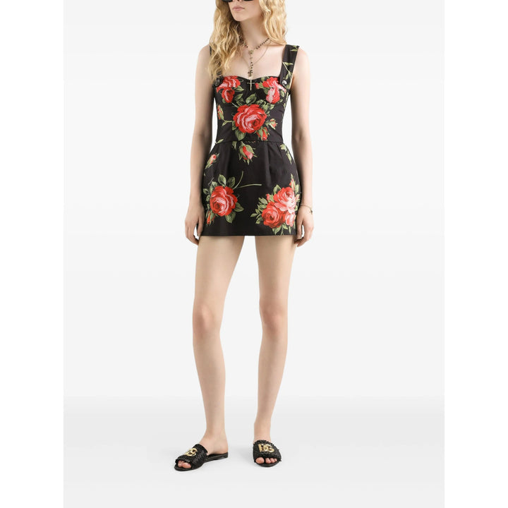 Dolce & Gabbana Top - Nero, Rosso | 060a35c98e98bc2e4401c20538bcd43450fabc87
