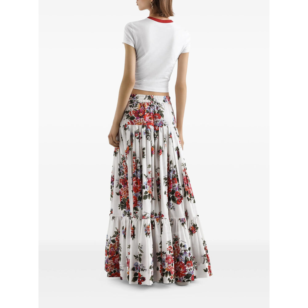 Dolce & Gabbana T Shirt - Bianco, Rosso | 782c77d8c699a436f593e77905b9f6d1282b47d5