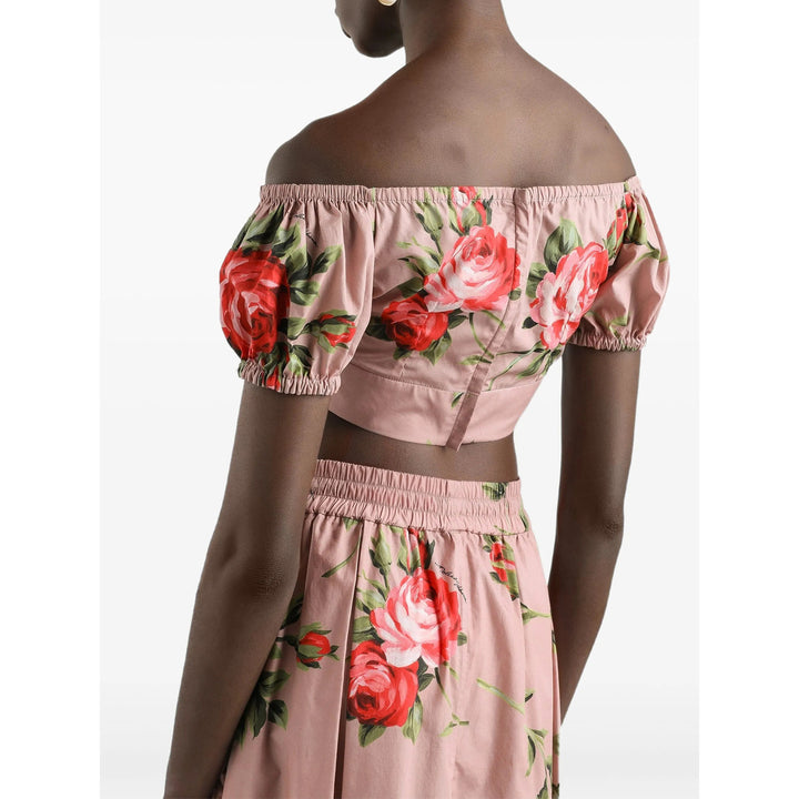 Dolce & Gabbana Top - Rosa, Rosso | 032af19e21963db4f2e4e4263def78830a3f0747