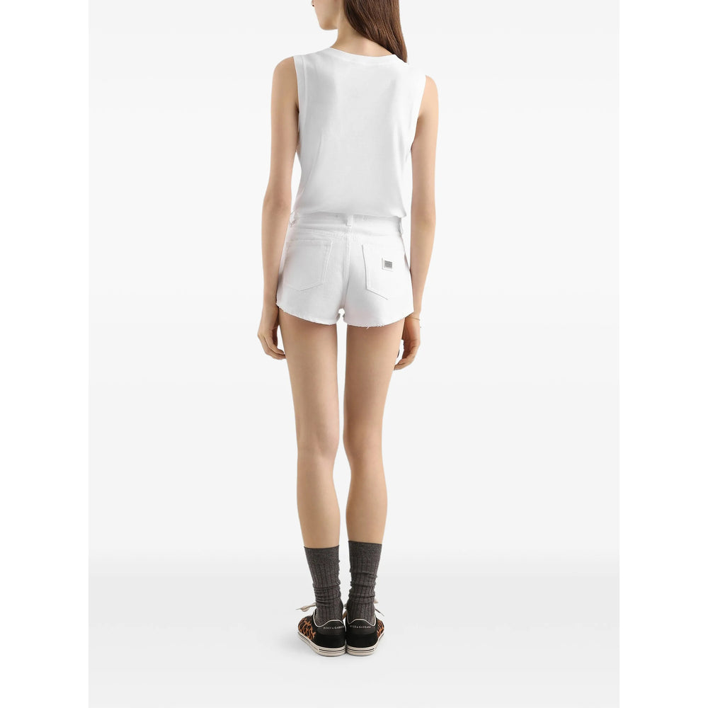 Dolce & Gabbana Shorts - Bianco | 99a419e99f0c10babf2268fe64e9359bcde1d354