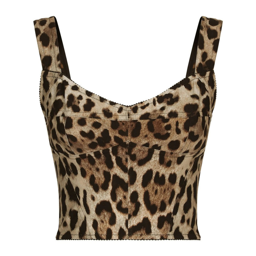 Dolce & Gabbana Top - Neutri, Marrone | ef0661100ac30a33c8449b590db1fee74b82cfac