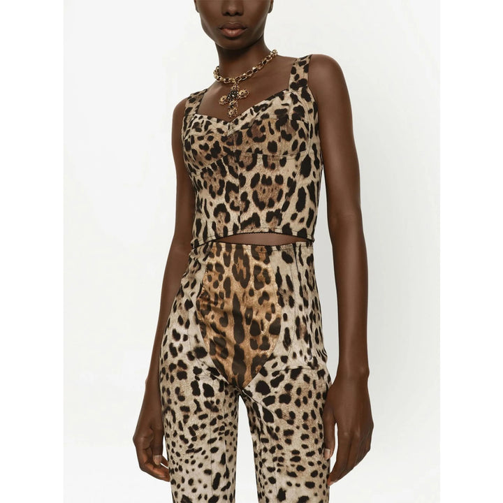 Dolce & Gabbana Top - Neutri, Marrone | b94355cea85508c4bbc71e01f7f9c0fae124bb1d
