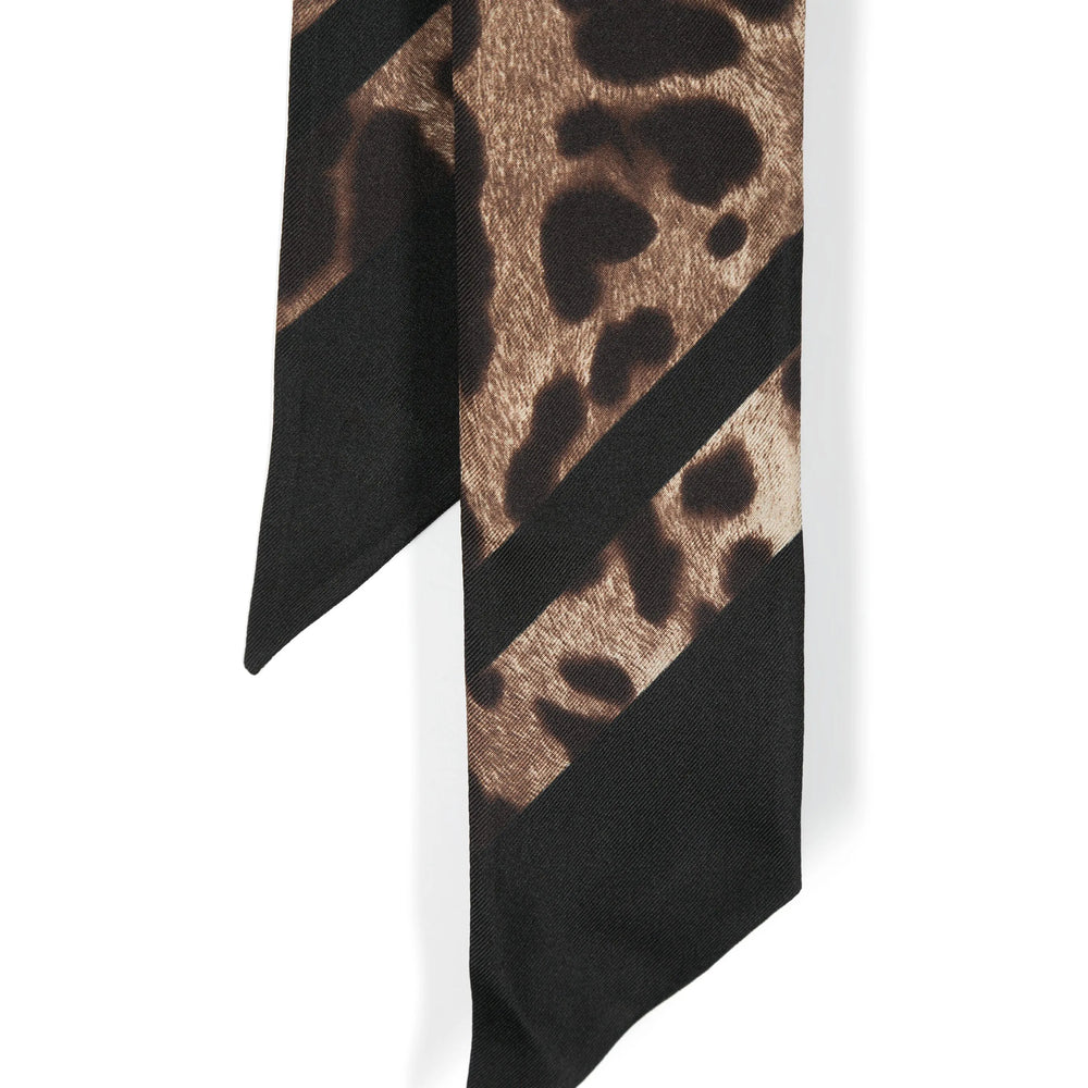 Dolce & Gabbana Scarves - Nero, Marrone | a5a46b0f7f3176f363be6204d4ee31dea5a68fa5