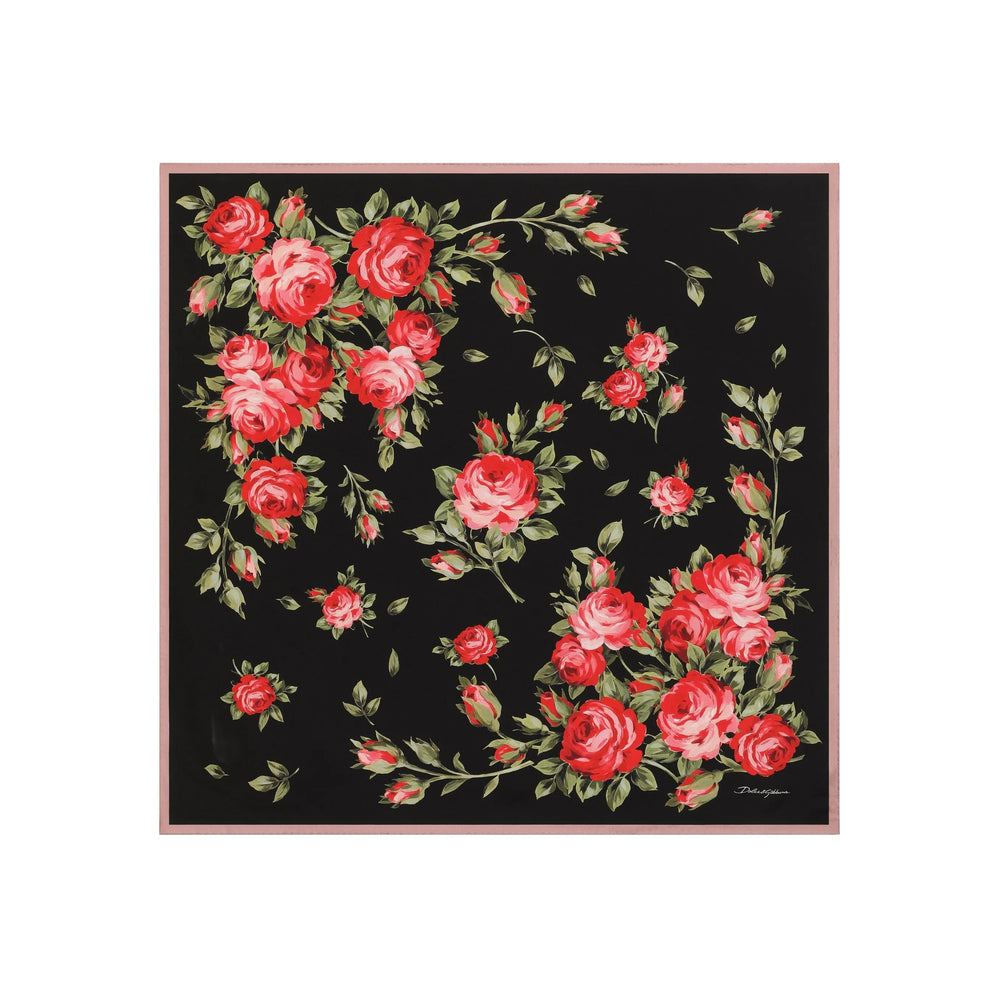 Dolce & Gabbana Scarves - Nero, Rosso | eba24d683edec663c32a003f235a9e1475721ecb