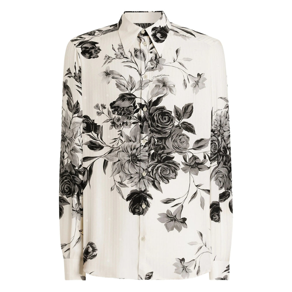 Dolce & Gabbana Camicie - Bianco, Nero | ad9f83190bcc25f1f668cb9d710fd255ae074276
