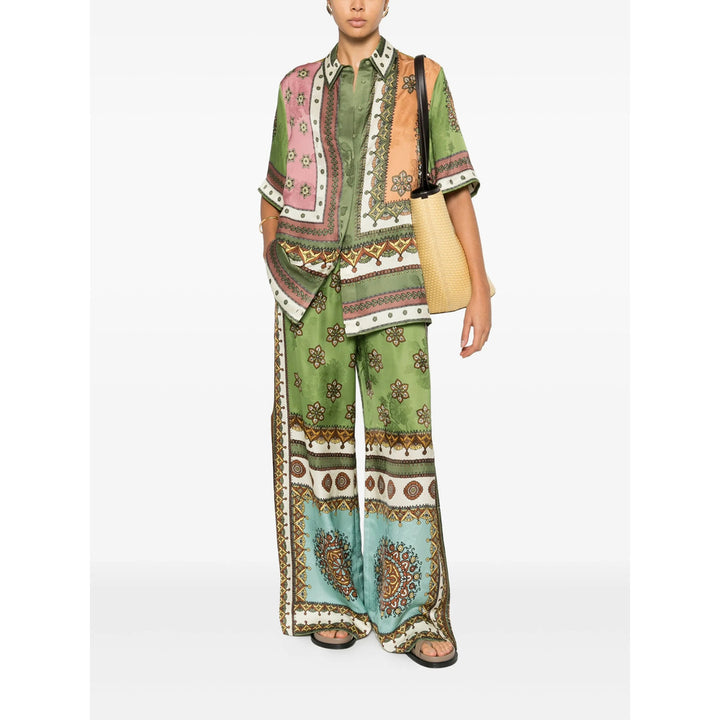 Alemais Pantaloni - Verde | fe36cca3f059aa29e17b27687e0c7bd2da0fac7d