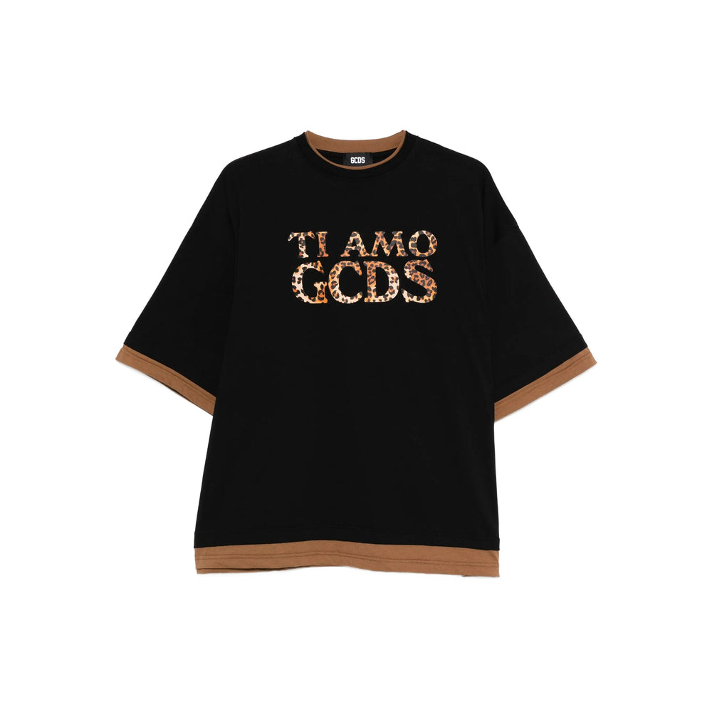 Gcds T Shirt - Nero | dac047f608503b1c6786e233214b013b7f29d845