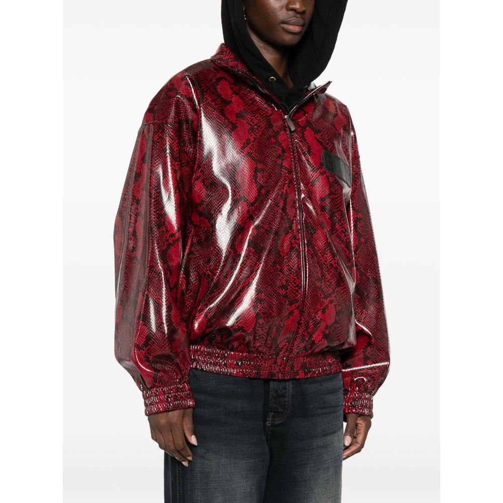 Gcds Leather Outerwears - Rosso | 5b369c212b8886e75b81bbc0b0c86228d22772ae