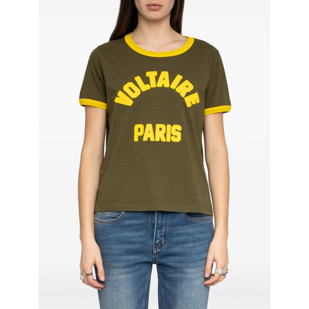Zadig & Voltaire T Shirt - Verde | 0ac570a56f2241902e0b11ed0d256f6a1044a2a6