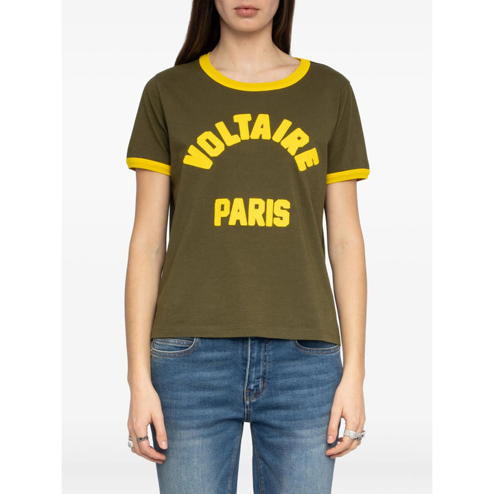 Zadig & Voltaire T Shirt - Verde | 0ac570a56f2241902e0b11ed0d256f6a1044a2a6