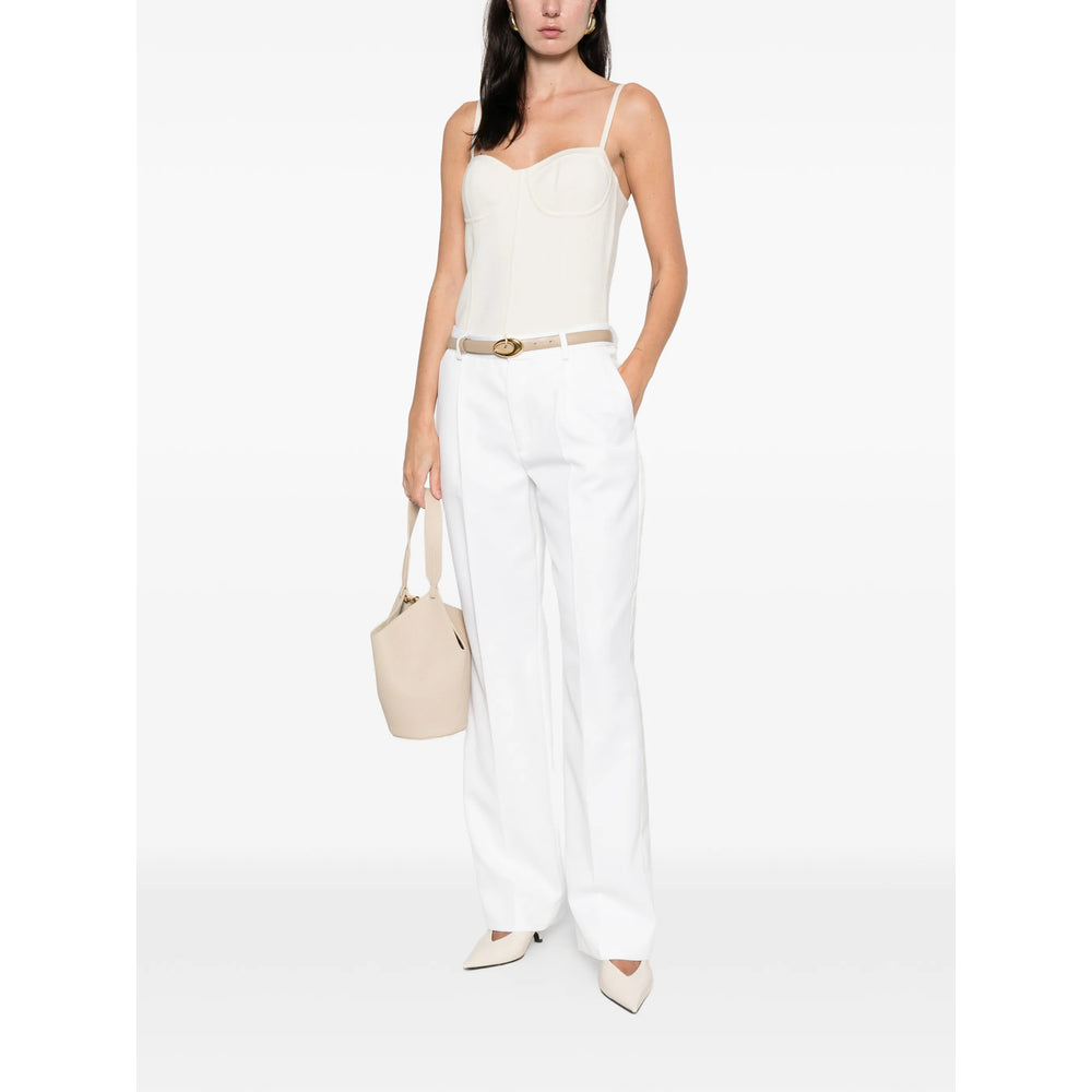 Victoria Beckham Pantaloni - Neutro | e2ea3f9d5e55fb853b68d9dfc1ab3bed58857a81