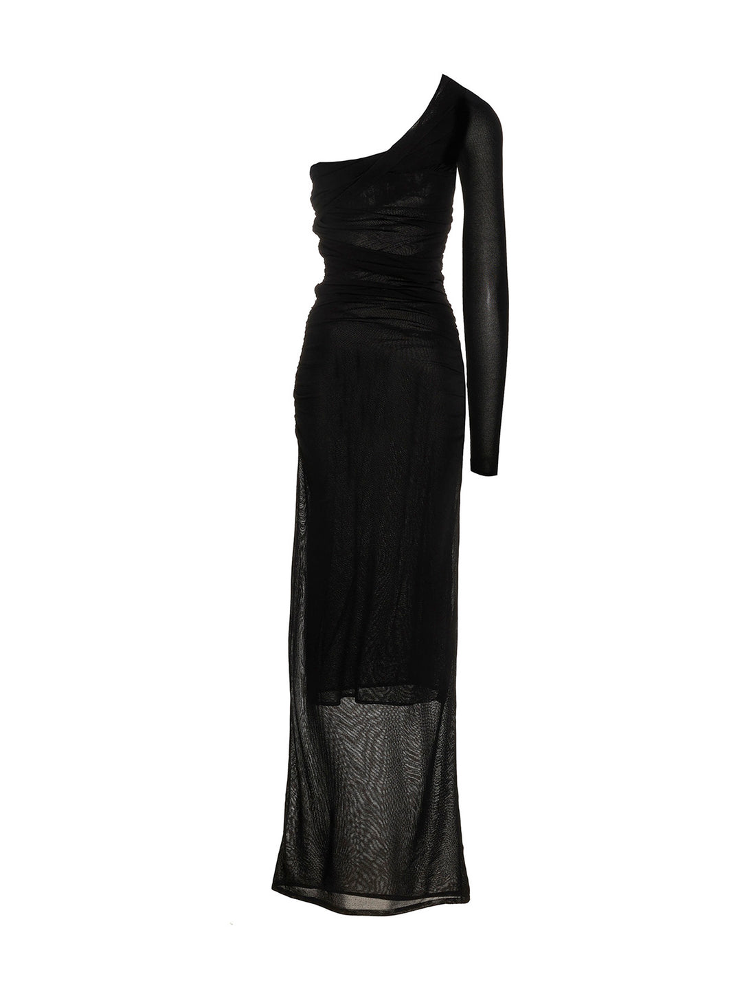 Saint Laurent Draped Long Dress Abiti - Nero | 5afca99015390c048ccc250b567d9a4feedfe5f8