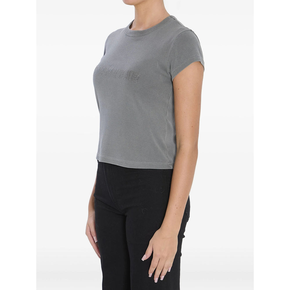 Alexander Wang T Shirt - Grigio | f5b85793a0795cac8f3bc158049bd005583cdd76