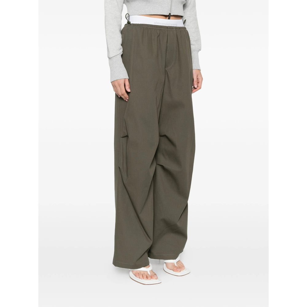Alexander Wang Pantaloni - Verde | 98dd7ed94eb128e505eb603ebf68c677e90f5e87