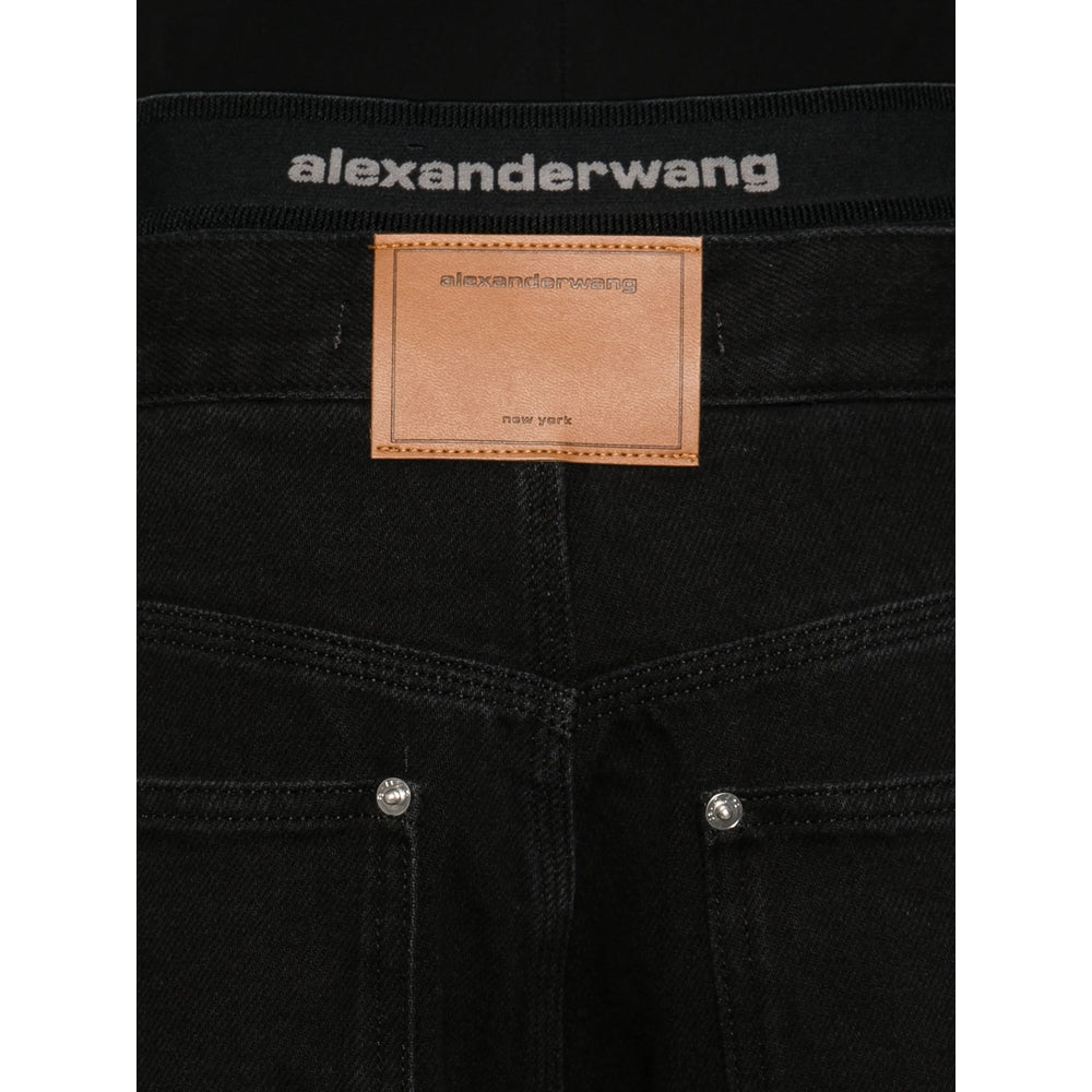 Alexander Wang Jeans - Nero | a94834b18839984d51be4fe246d43dc22f77b232