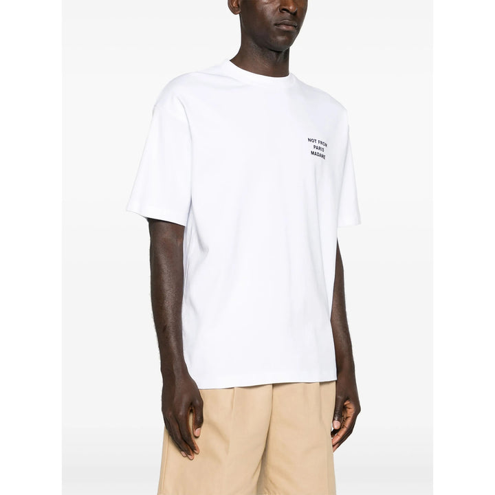 DrôLe De Monsieur T Shirt - Bianco | 22d56c476df16f8ccbc28960eddf5f475dc486b0
